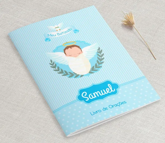 Livrinho De Orações Para Batizado -anjinho Baby