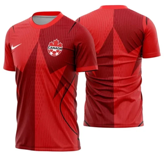 Arte Vetor Camisa Canada Local 2026
