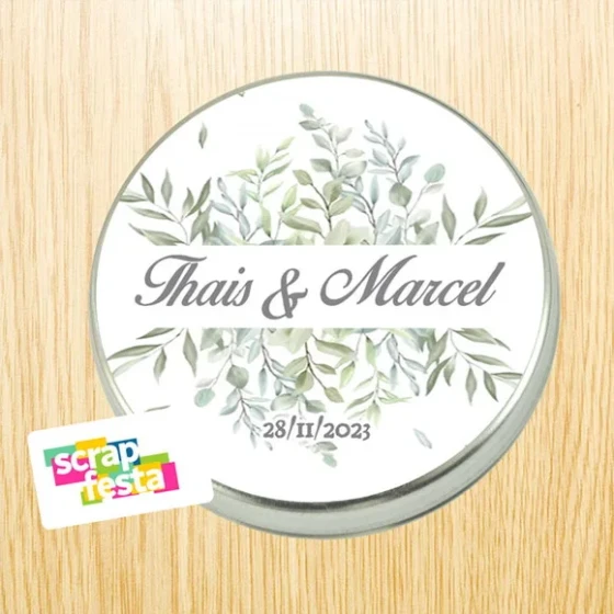 Latinhas Personalizada Festa Casamento