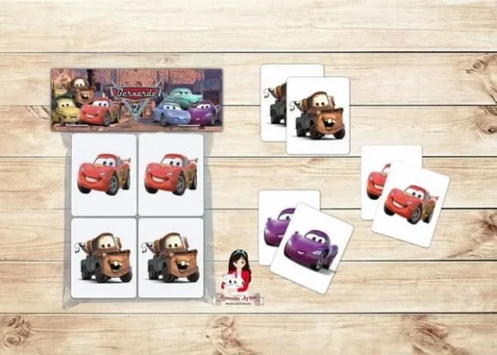 Jogo da Memória Carros