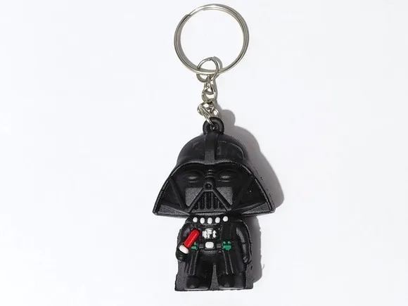 Chaveiro Darth Vader e Yoda Star Wars Pacotes com 2 Unidades