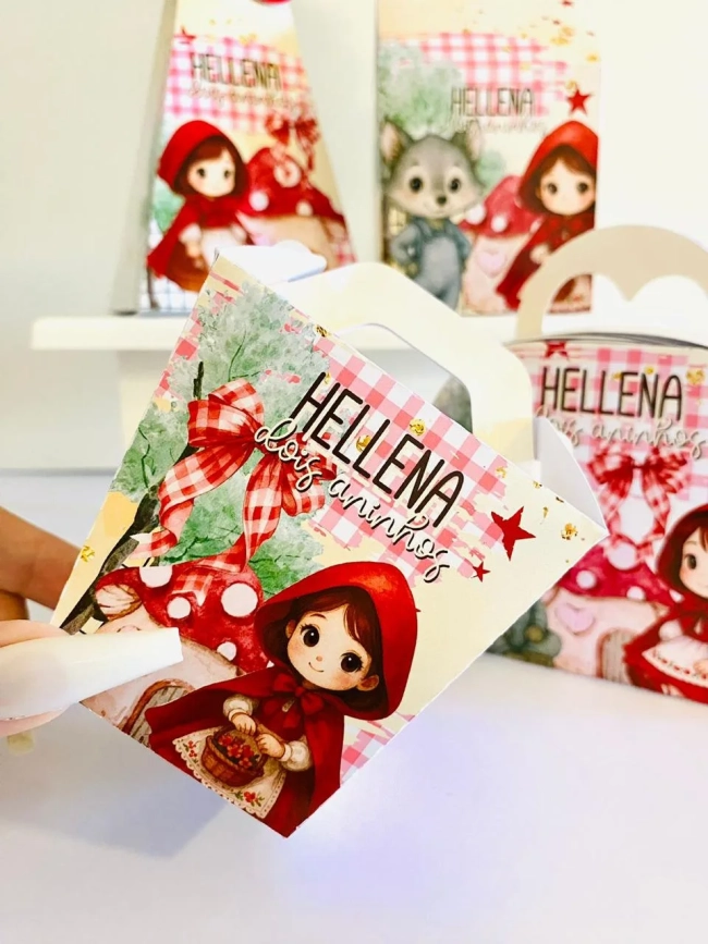 Kit chapeuzinho Vermelho
