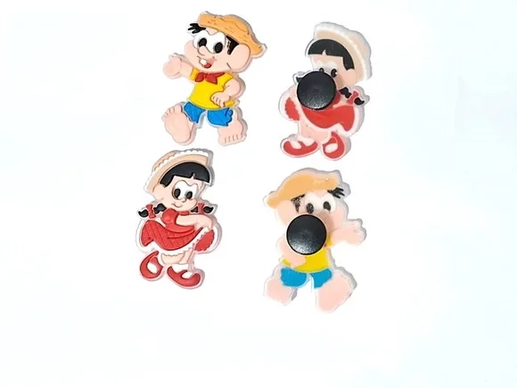 Adaptador P/crocs Chico e Rosinha Pacote com 6 Unidade