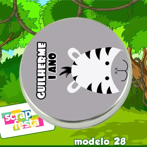 Latinhas 5x1 Festa Safari