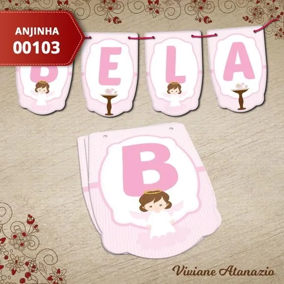 Bandeirola Anjinha - 00103