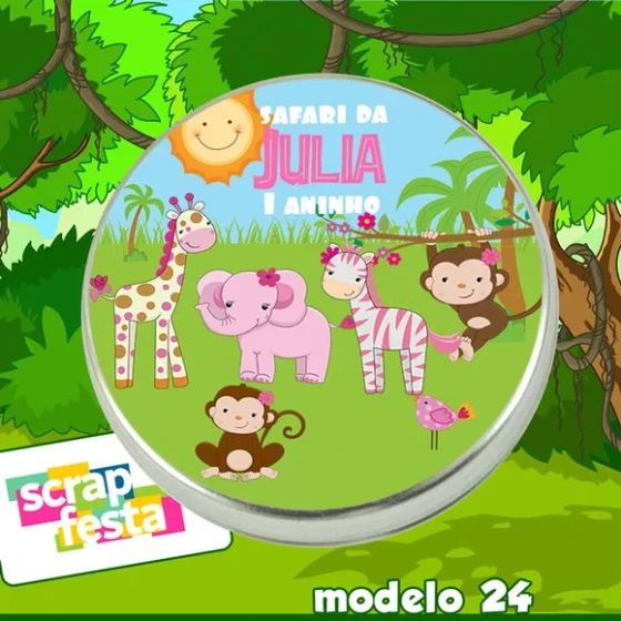 Latinhas 5x1 Festa Safari