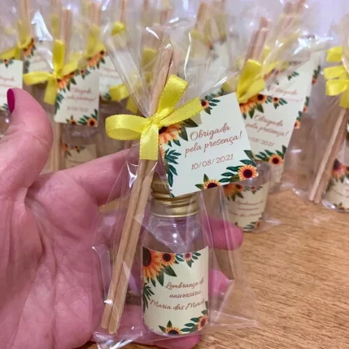 Lembrancinha Aniversário Aromatizador Girassol