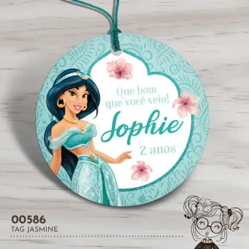 Tag Redonda Jasmine - 00586