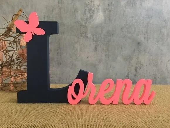 Jardim Encantado - Nomes Personalizados
