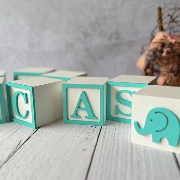 Safari Cubos 6x6cm - Decoração Bebè