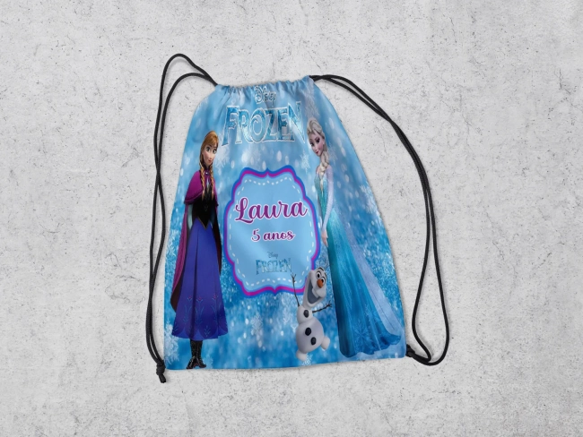 Mochilinha Personalizada Frozen