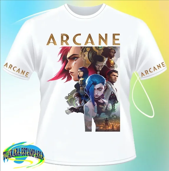Camiseta Série LOL Arcane 02
