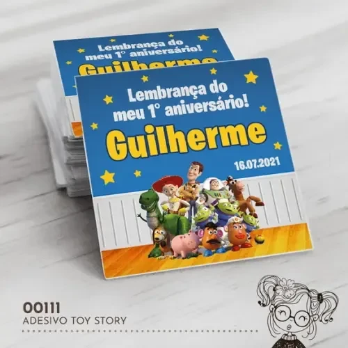 Adesivo Quadrado Toy Story - 00111