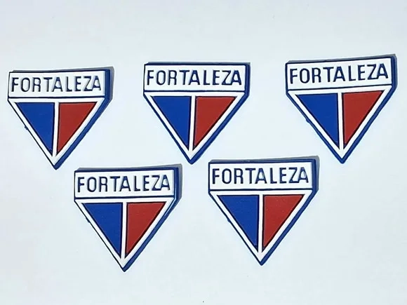 Aplique Fortaleza 3,5 Emborrachados Pacotes 6 Unidades