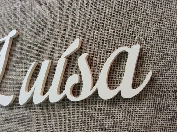 Letras Decorativas Nome De Parede