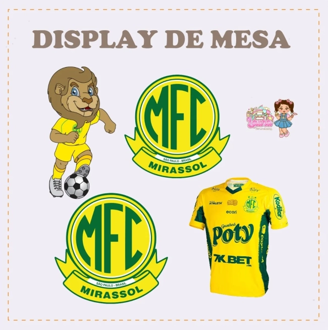 Kit Festa Só Um Bolinho MIRASSOL - Decoração de Festa