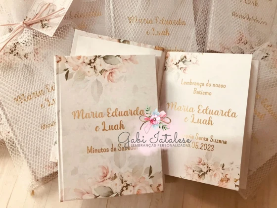 Lembrança Livrinho Minutos de Sabedoria Personalizado