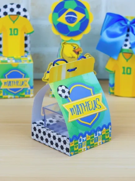 Kit 60 Lembrancinhas Copa do Mundo