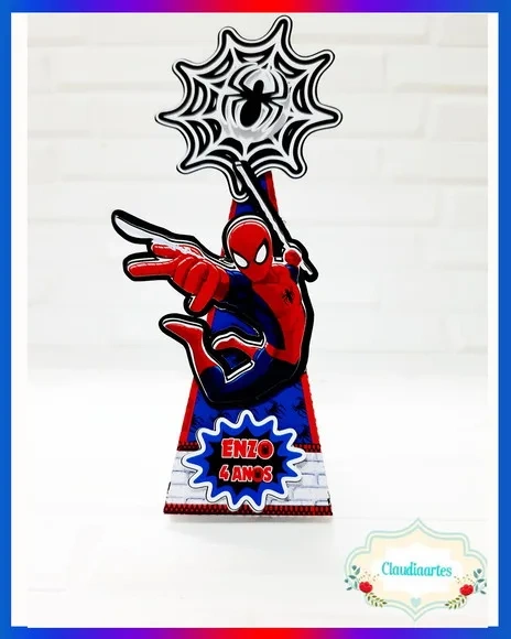 Kit 30 Lembrancinhas Homem Aranha