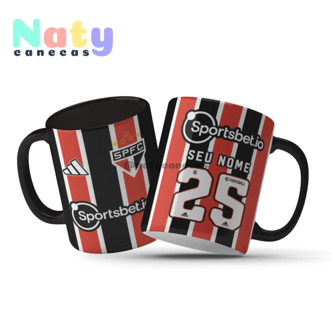 Caneca Personalizada Futebol São Paulo