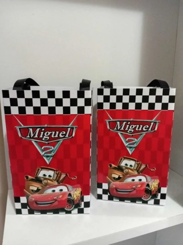 Sacolinhas Personalizadas Carros para Lembrancinhas