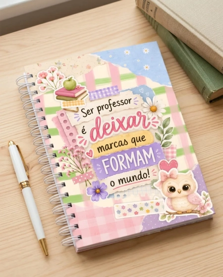 Caderno A5 Dia dos Professores