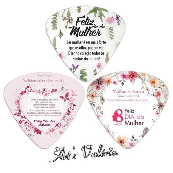 Leque para o Dia das Mulheres