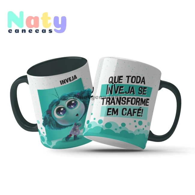 Caneca Personalizadas Divertidamente Emoções.