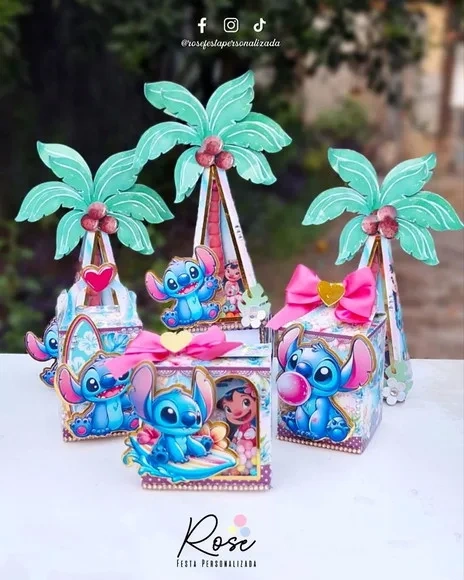 Kit 60 Lembrancinhas Stitch
