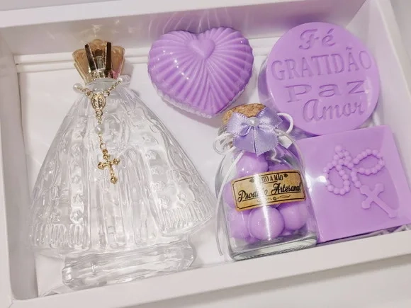 Presente de Aniversário: Kit Aromatizador Nossa Senhora