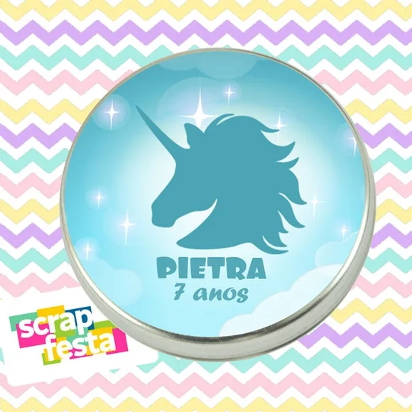 Latinhas Personalizadas Lembrancinhas Festa Unicórnio