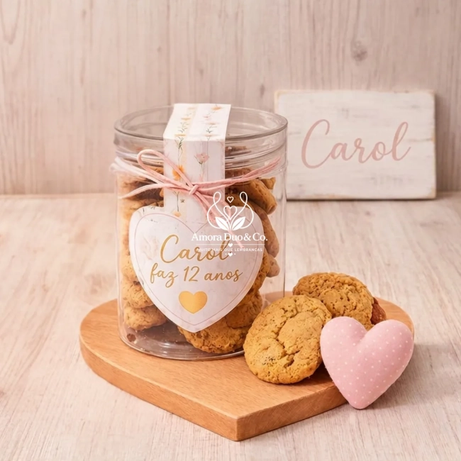 Tubo Pet Personalizado com Cookies Petit