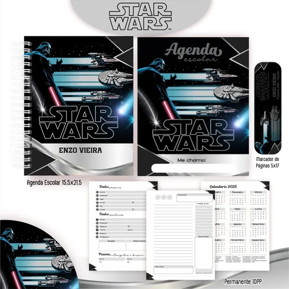 Caderno ou Agenda Personalizada