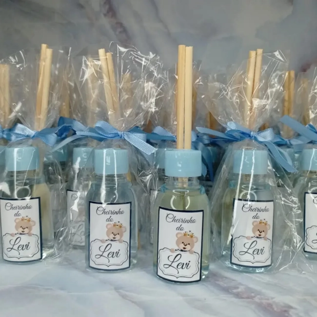 25 Lembrancinha Mini Aromatizado Chá de bebê, Casamento, Corporativo, Formatura e etc - Fazemos qualquer tema - Informar tema no chat