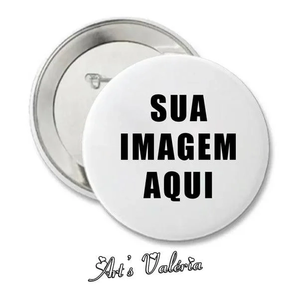 Bóton Personalizado - 4,5cm
