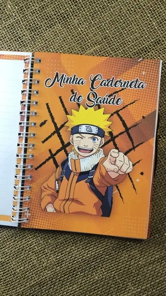 Caderneta de Saúde / Vacinação Personalizada - Naruto