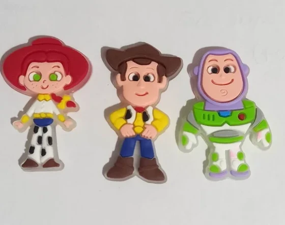 Aplique Toy Story Emborrachado - 6 Unidades