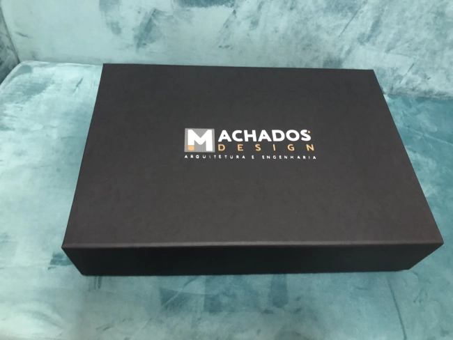 Caixa Tampa Livro com Ímã
