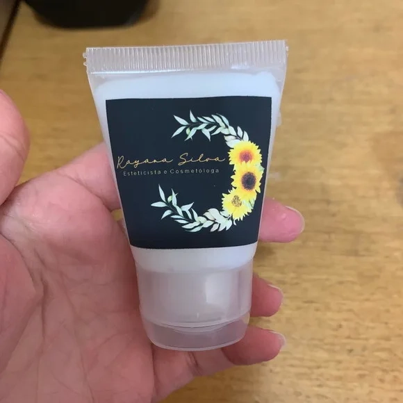 Lembrança Aniversário Álcool gel Caixinha Girassol
