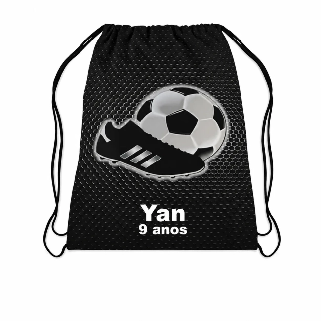 Mochilinha personalizada do Futebol