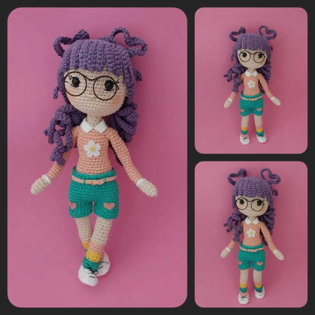 Princesa Desastrada Amigurumi