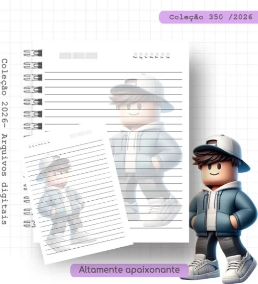 Caderno ou Agenda Personalizada