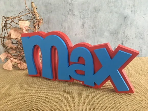 Letras Decorativas De MDF SOBREPOSIÇÃO
