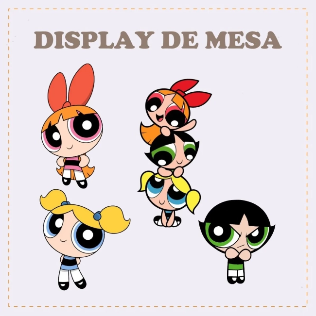 Kit Festa Só Um Bolinho AS MENINAS SUPER PODEROSA - Decoração de Festa