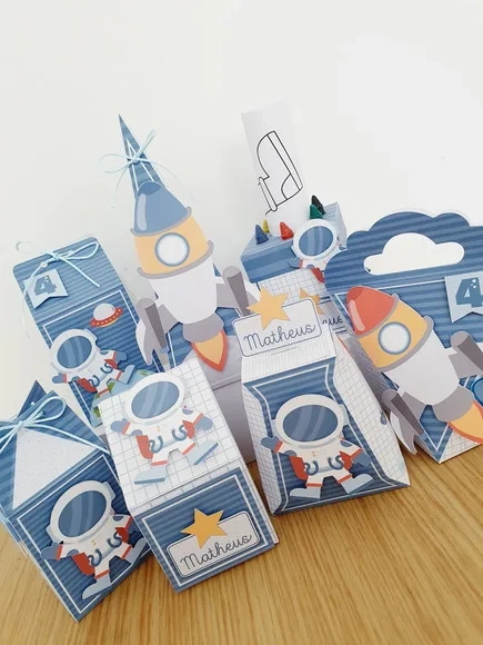 Kit 30 Lembrancinhas Astronauta