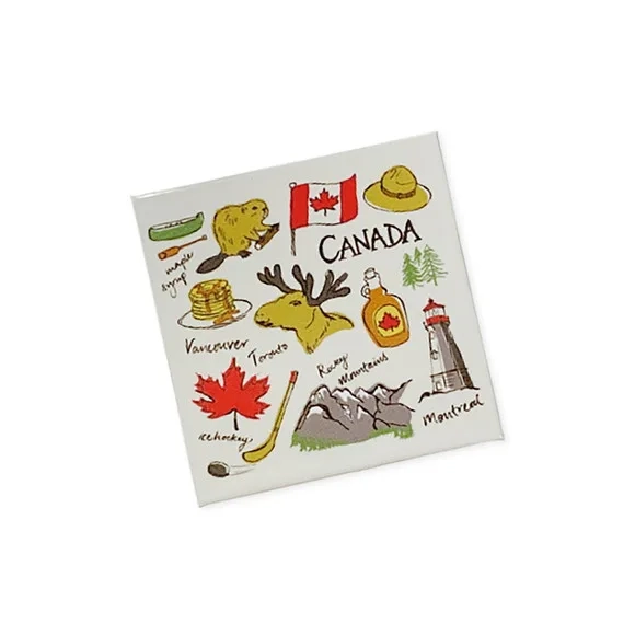 Imãs Decorativos - Canadá