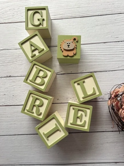 Safari Cubos 6x6cmts - Decoração Bebè