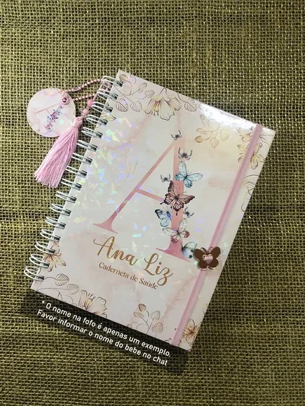 Caderneta de Saúde / Vacinação Personalizada - Borboletas
