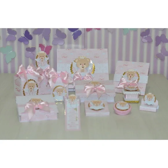 Kit 60 Lembrancinhas Batizado