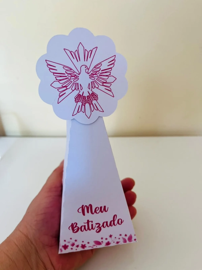 kit 15 Caixas Lembrancinhas Batismo Crisma Primeira Eucaristia Menina
